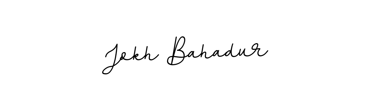 Check out images of Autograph of Jokh Bahadur name. Actor Jokh Bahadur Signature Style. BallpointsItalic-DORy9 is a professional sign style online. Jokh Bahadur signature style 11 images and pictures png