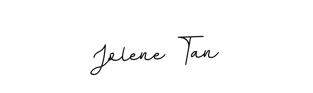 Jolene Tan stylish signature style. Best Handwritten Sign (BallpointsItalic-DORy9) for my name. Handwritten Signature Collection Ideas for my name Jolene Tan. Jolene Tan signature style 11 images and pictures png