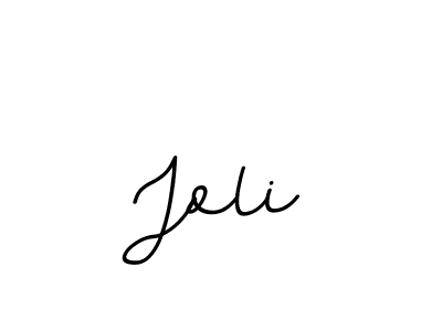 Make a beautiful signature design for name Joli. With this signature (BallpointsItalic-DORy9) style, you can create a handwritten signature for free. Joli signature style 11 images and pictures png