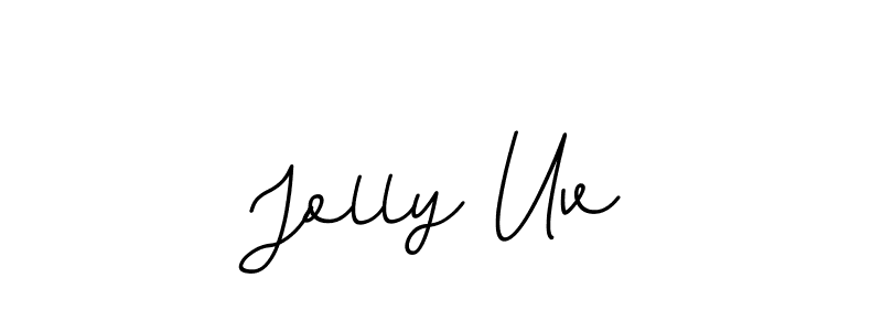 Here are the top 10 professional signature styles for the name Jolly Uv. These are the best autograph styles you can use for your name. Jolly Uv signature style 11 images and pictures png