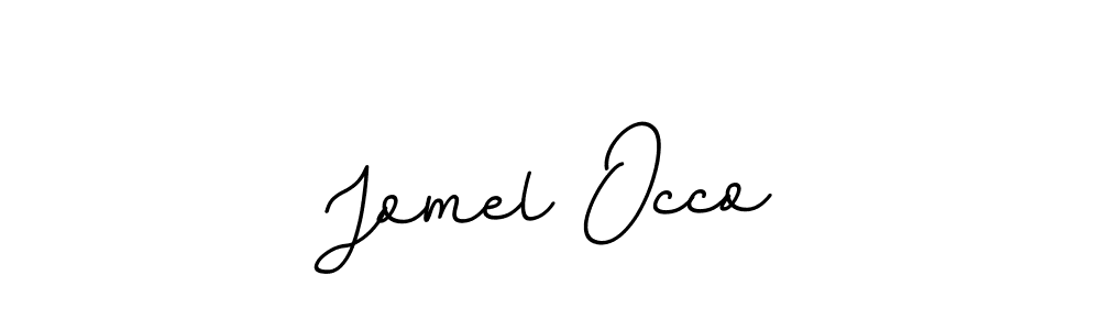 How to make Jomel Occo signature? BallpointsItalic-DORy9 is a professional autograph style. Create handwritten signature for Jomel Occo name. Jomel Occo signature style 11 images and pictures png