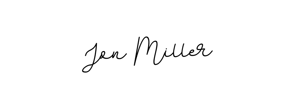 The best way (BallpointsItalic-DORy9) to make a short signature is to pick only two or three words in your name. The name Jon Miller include a total of six letters. For converting this name. Jon Miller signature style 11 images and pictures png