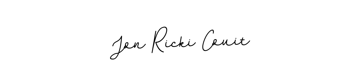 Also You can easily find your signature by using the search form. We will create Jon Ricki Couit name handwritten signature images for you free of cost using BallpointsItalic-DORy9 sign style. Jon Ricki Couit signature style 11 images and pictures png