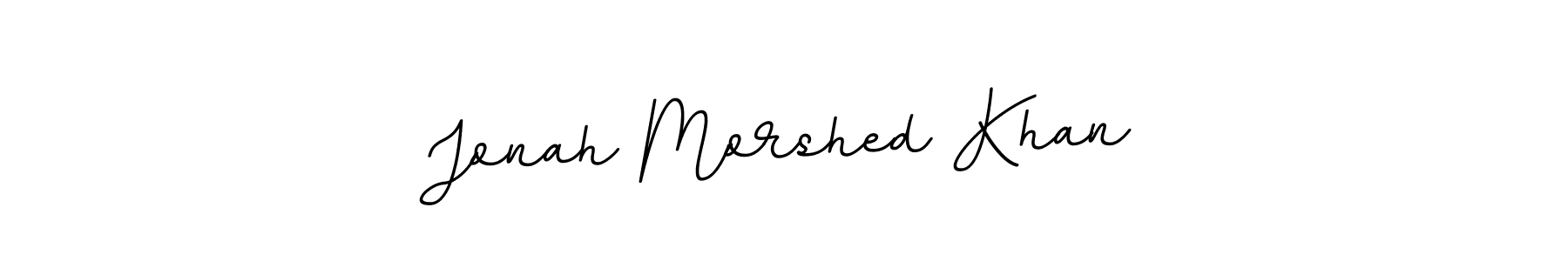 Make a beautiful signature design for name Jonah Morshed Khan. Use this online signature maker to create a handwritten signature for free. Jonah Morshed Khan signature style 11 images and pictures png