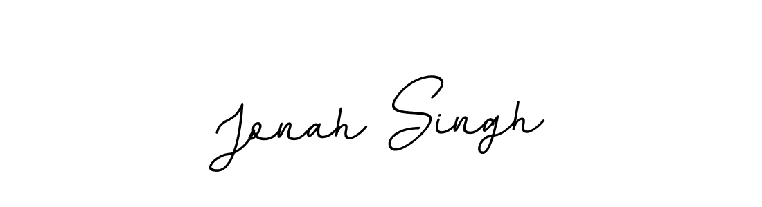 Create a beautiful signature design for name Jonah Singh. With this signature (BallpointsItalic-DORy9) fonts, you can make a handwritten signature for free. Jonah Singh signature style 11 images and pictures png