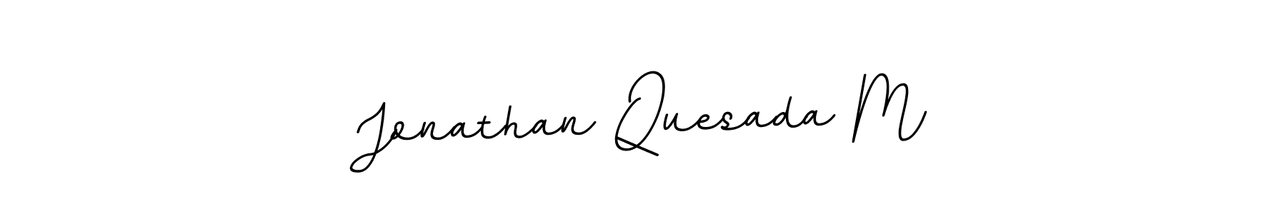 if you are searching for the best signature style for your name Jonathan Quesada M. so please give up your signature search. here we have designed multiple signature styles  using BallpointsItalic-DORy9. Jonathan Quesada M signature style 11 images and pictures png