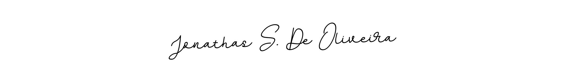 Best and Professional Signature Style for Jonathas S. De Oliveira. BallpointsItalic-DORy9 Best Signature Style Collection. Jonathas S. De Oliveira signature style 11 images and pictures png