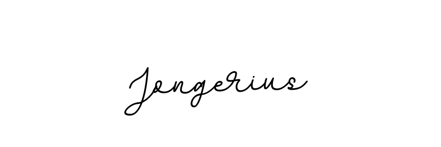 You should practise on your own different ways (BallpointsItalic-DORy9) to write your name (Jongerius) in signature. don't let someone else do it for you. Jongerius signature style 11 images and pictures png