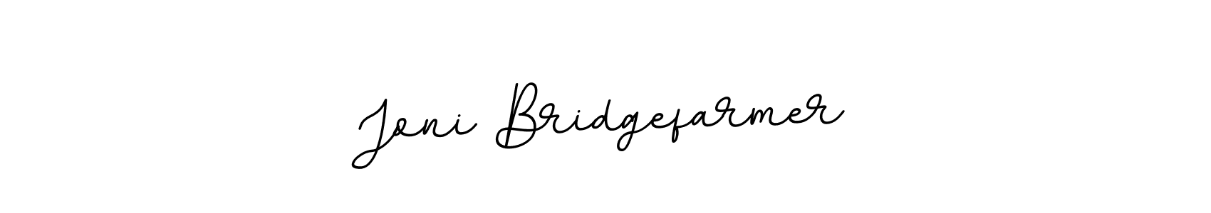 Also we have Joni Bridgefarmer name is the best signature style. Create professional handwritten signature collection using BallpointsItalic-DORy9 autograph style. Joni Bridgefarmer signature style 11 images and pictures png