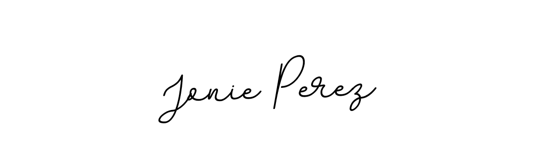This is the best signature style for the Jonie Perez name. Also you like these signature font (BallpointsItalic-DORy9). Mix name signature. Jonie Perez signature style 11 images and pictures png