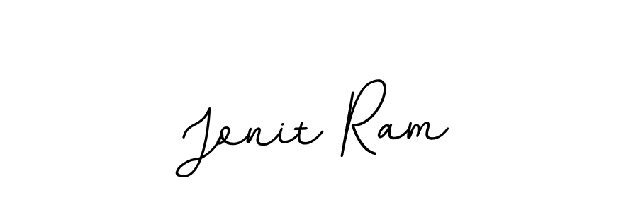 How to make Jonit Ram signature? BallpointsItalic-DORy9 is a professional autograph style. Create handwritten signature for Jonit Ram name. Jonit Ram signature style 11 images and pictures png