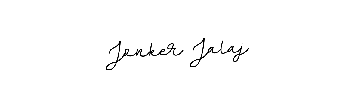 How to make Jonker Jalaj name signature. Use BallpointsItalic-DORy9 style for creating short signs online. This is the latest handwritten sign. Jonker Jalaj signature style 11 images and pictures png