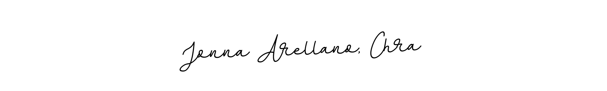 Create a beautiful signature design for name Jonna Arellano, Chra. With this signature (BallpointsItalic-DORy9) fonts, you can make a handwritten signature for free. Jonna Arellano, Chra signature style 11 images and pictures png