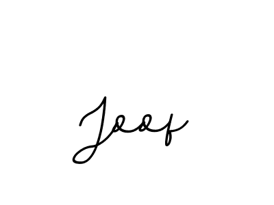 Design your own signature with our free online signature maker. With this signature software, you can create a handwritten (BallpointsItalic-DORy9) signature for name Joof. Joof signature style 11 images and pictures png