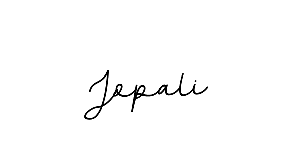 Create a beautiful signature design for name Jopali. With this signature (BallpointsItalic-DORy9) fonts, you can make a handwritten signature for free. Jopali signature style 11 images and pictures png