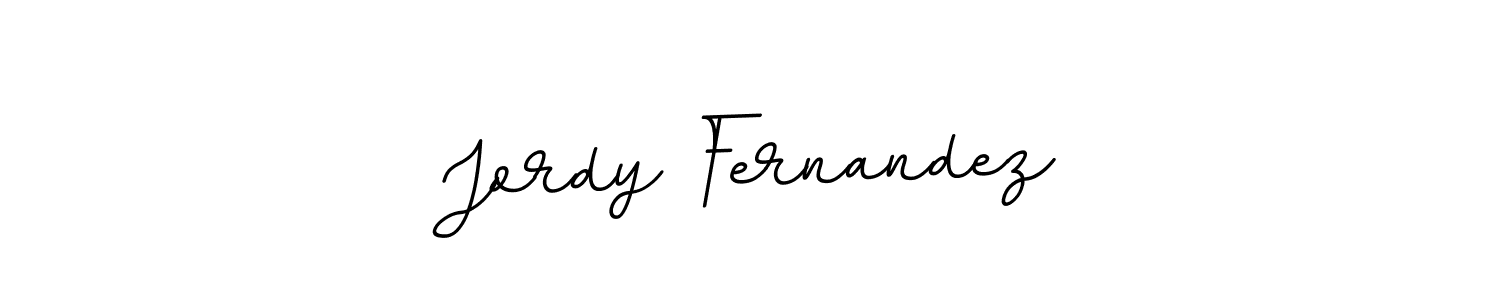 You should practise on your own different ways (BallpointsItalic-DORy9) to write your name (Jordy Fernandez) in signature. don't let someone else do it for you. Jordy Fernandez signature style 11 images and pictures png