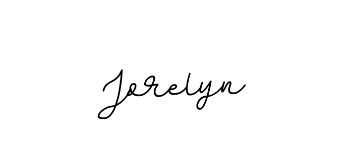 It looks lik you need a new signature style for name Jorelyn. Design unique handwritten (BallpointsItalic-DORy9) signature with our free signature maker in just a few clicks. Jorelyn signature style 11 images and pictures png