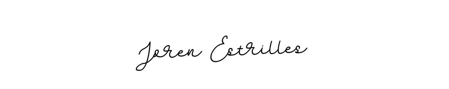 It looks lik you need a new signature style for name Joren Estrilles. Design unique handwritten (BallpointsItalic-DORy9) signature with our free signature maker in just a few clicks. Joren Estrilles signature style 11 images and pictures png