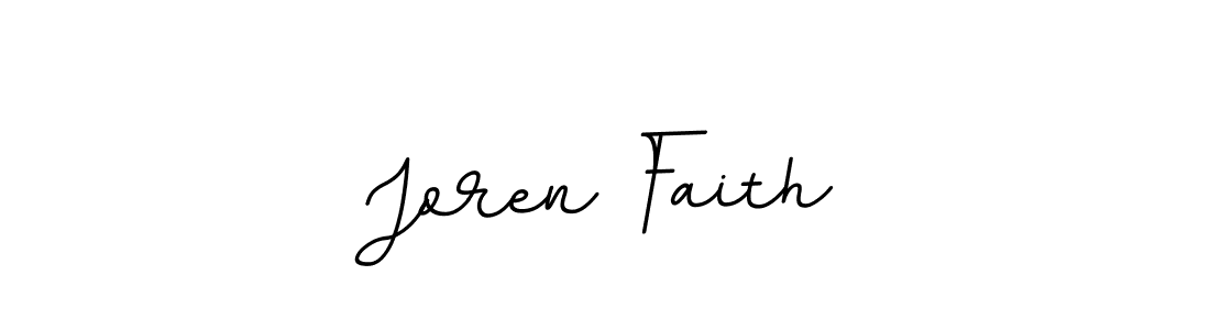 Similarly BallpointsItalic-DORy9 is the best handwritten signature design. Signature creator online .You can use it as an online autograph creator for name Joren Faith. Joren Faith signature style 11 images and pictures png