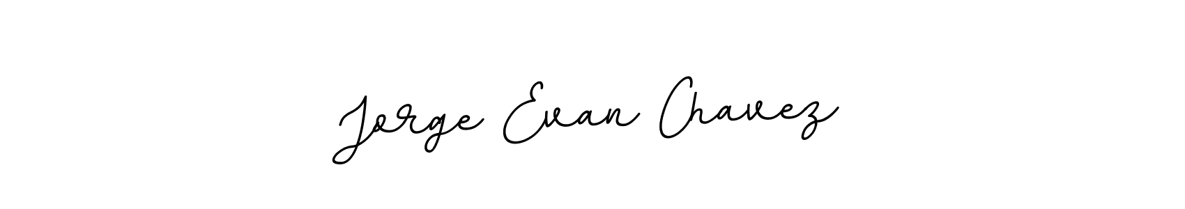 This is the best signature style for the Jorge Evan Chavez name. Also you like these signature font (BallpointsItalic-DORy9). Mix name signature. Jorge Evan Chavez signature style 11 images and pictures png