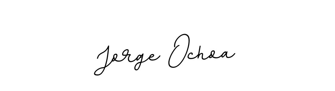 Use a signature maker to create a handwritten signature online. With this signature software, you can design (BallpointsItalic-DORy9) your own signature for name Jorge Ochoa. Jorge Ochoa signature style 11 images and pictures png