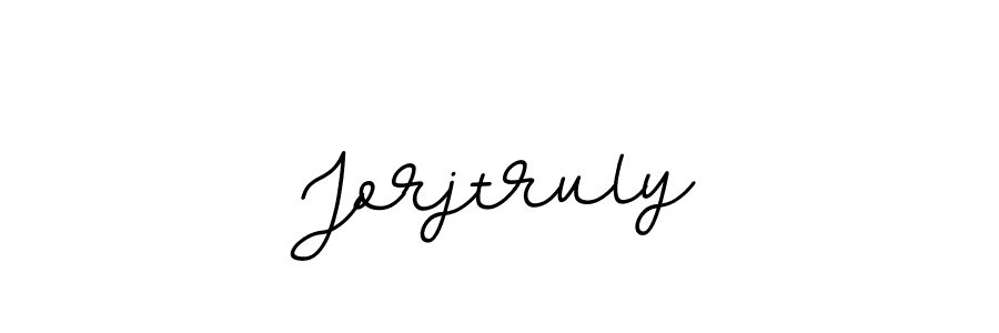 Use a signature maker to create a handwritten signature online. With this signature software, you can design (BallpointsItalic-DORy9) your own signature for name Jorjtruly. Jorjtruly signature style 11 images and pictures png