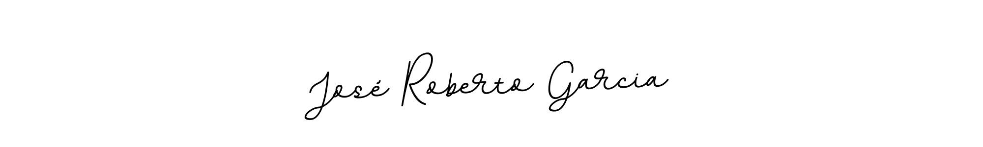 Create a beautiful signature design for name José Roberto Garcia. With this signature (BallpointsItalic-DORy9) fonts, you can make a handwritten signature for free. José Roberto Garcia signature style 11 images and pictures png