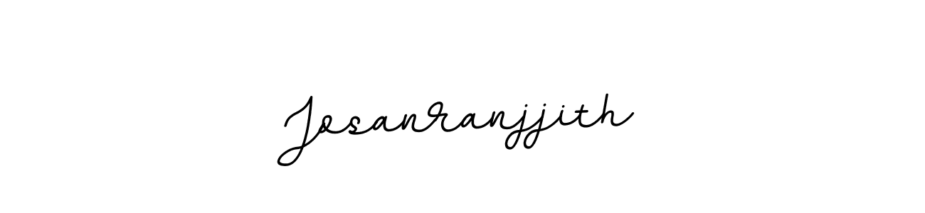 Create a beautiful signature design for name Josanranjjith. With this signature (BallpointsItalic-DORy9) fonts, you can make a handwritten signature for free. Josanranjjith signature style 11 images and pictures png