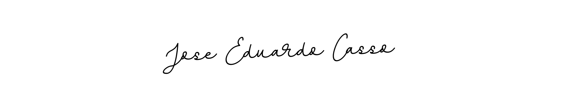 The best way (BallpointsItalic-DORy9) to make a short signature is to pick only two or three words in your name. The name Jose Eduardo Casso include a total of six letters. For converting this name. Jose Eduardo Casso signature style 11 images and pictures png