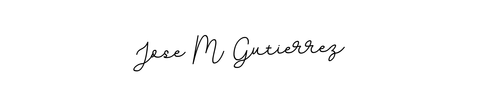 Make a beautiful signature design for name Jose M Gutierrez. Use this online signature maker to create a handwritten signature for free. Jose M Gutierrez signature style 11 images and pictures png