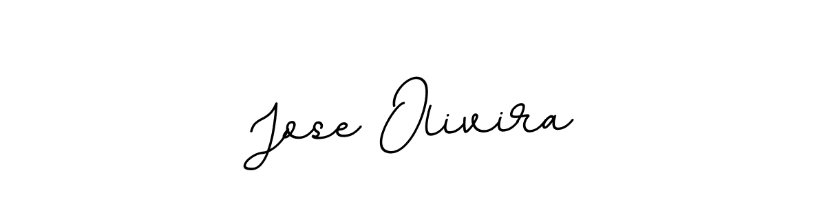 Design your own signature with our free online signature maker. With this signature software, you can create a handwritten (BallpointsItalic-DORy9) signature for name Jose Olivira. Jose Olivira signature style 11 images and pictures png
