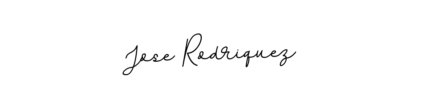 Design your own signature with our free online signature maker. With this signature software, you can create a handwritten (BallpointsItalic-DORy9) signature for name Jose Rodriquez. Jose Rodriquez signature style 11 images and pictures png