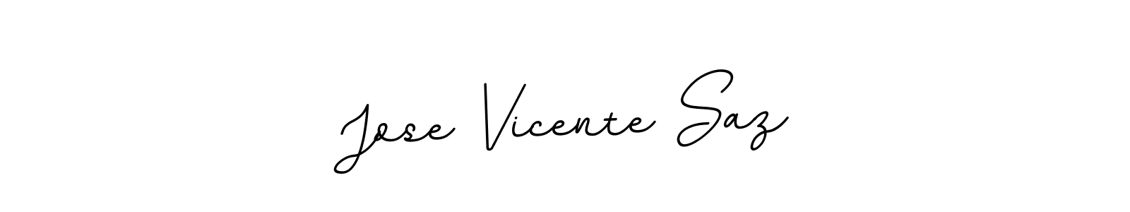 It looks lik you need a new signature style for name Jose Vicente Saz. Design unique handwritten (BallpointsItalic-DORy9) signature with our free signature maker in just a few clicks. Jose Vicente Saz signature style 11 images and pictures png