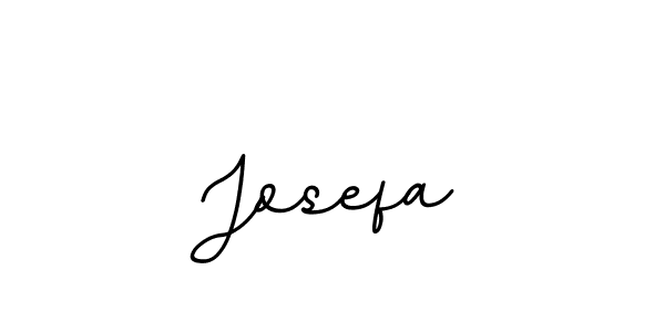 Use a signature maker to create a handwritten signature online. With this signature software, you can design (BallpointsItalic-DORy9) your own signature for name Josefa. Josefa signature style 11 images and pictures png