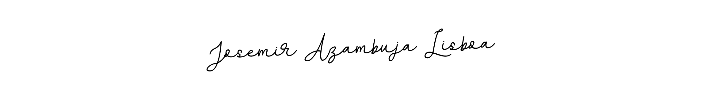 Make a beautiful signature design for name Josemir Azambuja Lisboa. Use this online signature maker to create a handwritten signature for free. Josemir Azambuja Lisboa signature style 11 images and pictures png