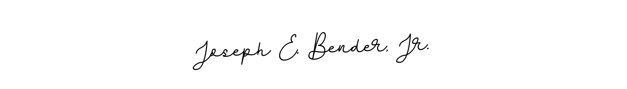 Design your own signature with our free online signature maker. With this signature software, you can create a handwritten (BallpointsItalic-DORy9) signature for name Joseph E. Bender, Jr.. Joseph E. Bender, Jr. signature style 11 images and pictures png