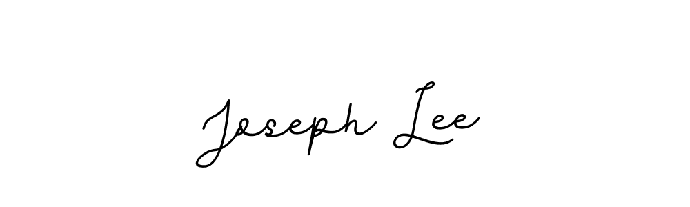 Design your own signature with our free online signature maker. With this signature software, you can create a handwritten (BallpointsItalic-DORy9) signature for name Joseph Lee. Joseph Lee signature style 11 images and pictures png