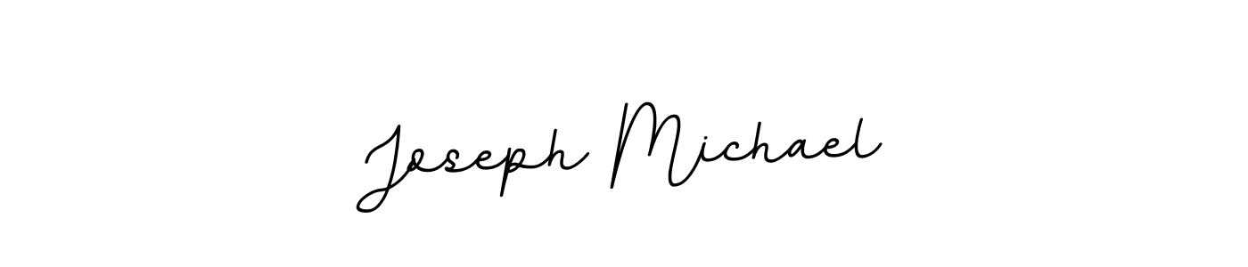 Design your own signature with our free online signature maker. With this signature software, you can create a handwritten (BallpointsItalic-DORy9) signature for name Joseph Michael. Joseph Michael signature style 11 images and pictures png