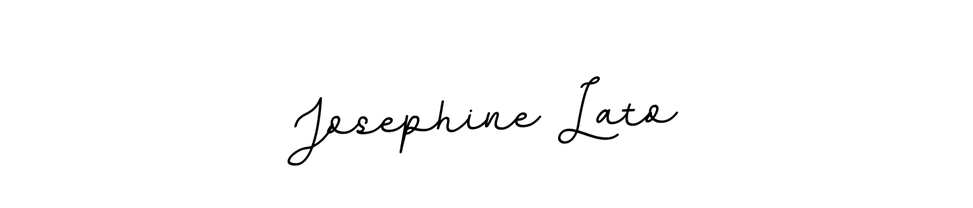 You should practise on your own different ways (BallpointsItalic-DORy9) to write your name (Josephine Lato) in signature. don't let someone else do it for you. Josephine Lato signature style 11 images and pictures png