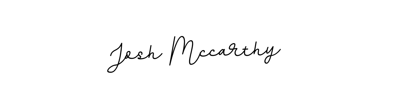 Josh Mccarthy stylish signature style. Best Handwritten Sign (BallpointsItalic-DORy9) for my name. Handwritten Signature Collection Ideas for my name Josh Mccarthy. Josh Mccarthy signature style 11 images and pictures png