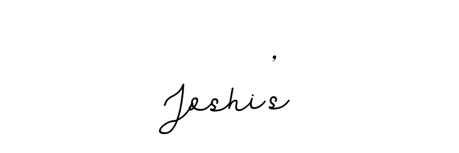 Use a signature maker to create a handwritten signature online. With this signature software, you can design (BallpointsItalic-DORy9) your own signature for name Joshi’s. Joshi’s signature style 11 images and pictures png