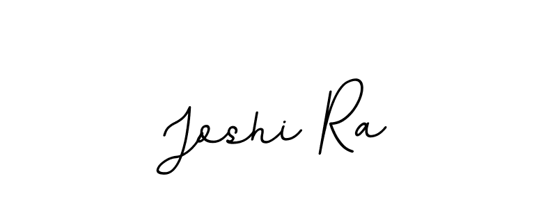 Use a signature maker to create a handwritten signature online. With this signature software, you can design (BallpointsItalic-DORy9) your own signature for name Joshi Ra. Joshi Ra signature style 11 images and pictures png
