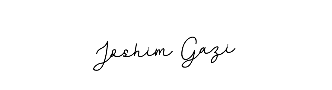 Also You can easily find your signature by using the search form. We will create Joshim Gazi name handwritten signature images for you free of cost using BallpointsItalic-DORy9 sign style. Joshim Gazi signature style 11 images and pictures png