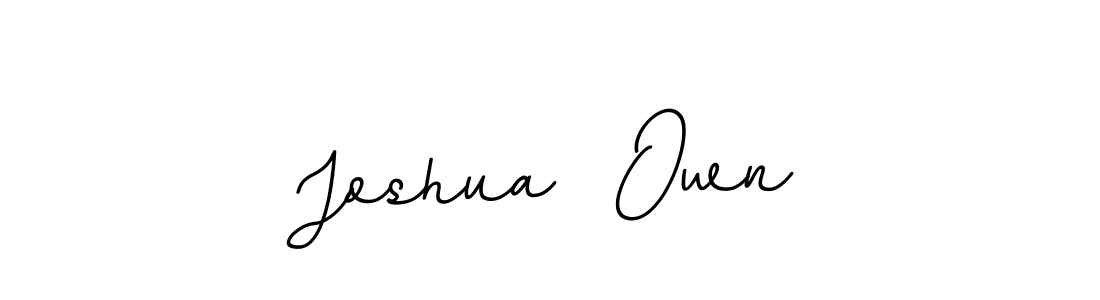 Use a signature maker to create a handwritten signature online. With this signature software, you can design (BallpointsItalic-DORy9) your own signature for name Joshua  Own. Joshua  Own signature style 11 images and pictures png