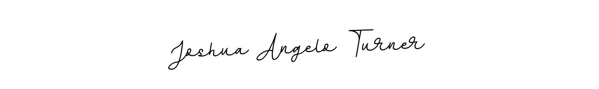 You should practise on your own different ways (BallpointsItalic-DORy9) to write your name (Joshua Angelo Turner) in signature. don't let someone else do it for you. Joshua Angelo Turner signature style 11 images and pictures png