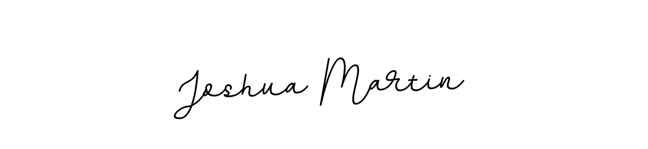 Use a signature maker to create a handwritten signature online. With this signature software, you can design (BallpointsItalic-DORy9) your own signature for name Joshua Martin. Joshua Martin signature style 11 images and pictures png