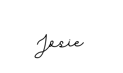How to make Josie name signature. Use BallpointsItalic-DORy9 style for creating short signs online. This is the latest handwritten sign. Josie signature style 11 images and pictures png