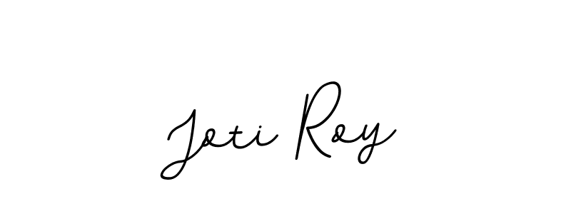 Use a signature maker to create a handwritten signature online. With this signature software, you can design (BallpointsItalic-DORy9) your own signature for name Joti Roy. Joti Roy signature style 11 images and pictures png