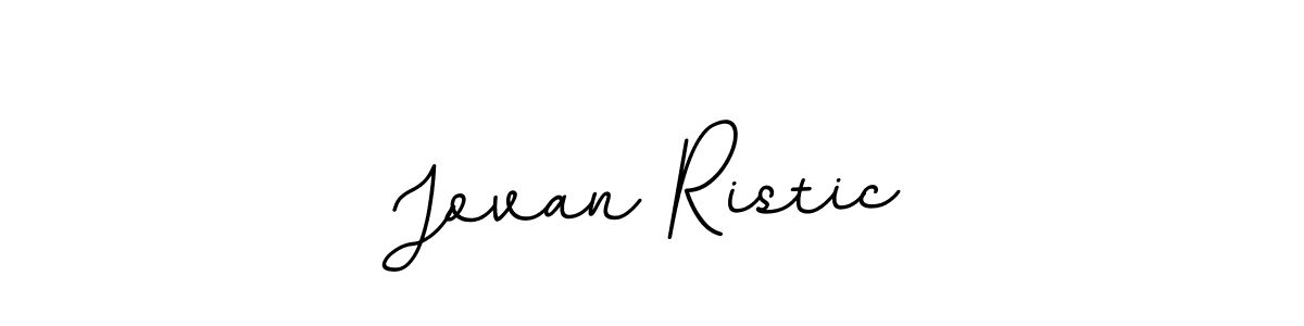 Design your own signature with our free online signature maker. With this signature software, you can create a handwritten (BallpointsItalic-DORy9) signature for name Jovan Ristic. Jovan Ristic signature style 11 images and pictures png