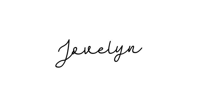 The best way (BallpointsItalic-DORy9) to make a short signature is to pick only two or three words in your name. The name Jovelyn include a total of six letters. For converting this name. Jovelyn signature style 11 images and pictures png